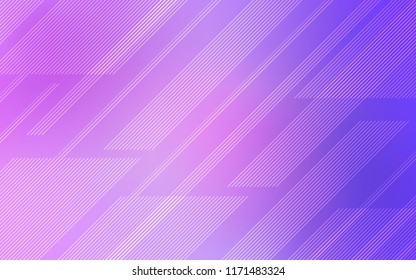 Light Purple vector background with straight lines. Blurred decorative design in simple style with lines. The pattern for ad, booklets, leaflets.