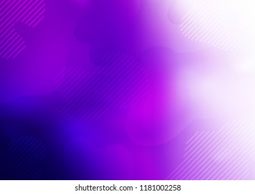 Light Purple vector background with straight lines. Shining colored illustration with narrow lines. The pattern can be used for busines ad, booklets, leaflets