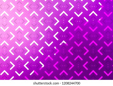 Light Purple vector background with straight lines. Shining colored illustration with narrow lines. The pattern can be used as ads, poster, banner for commercial.