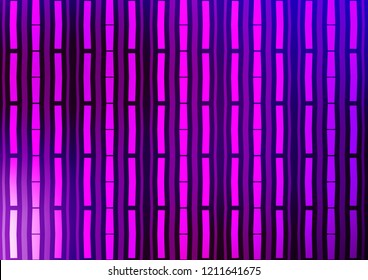 Light Purple vector background with straight lines. Decorative shining illustration with lines on abstract template. The pattern can be used for busines ad, booklets, leaflets