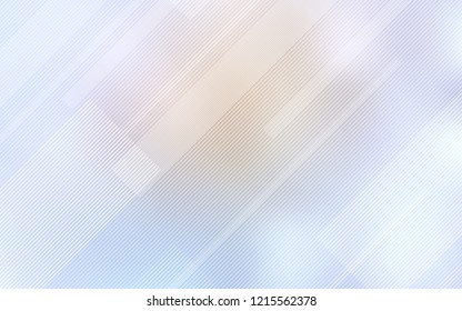 Light Purple vector background with straight lines. Decorative shining illustration with lines on abstract template. Template for your beautiful backgrounds.