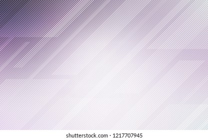 Light Purple vector background with straight lines. Modern geometrical abstract illustration with Lines. Best design for your ad, poster, banner.