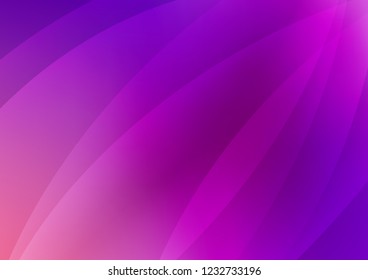 Light Purple vector background with straight lines. Blurred decorative design in simple style with lines. The template can be used as a background.