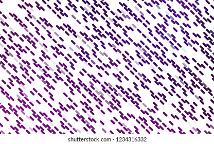 Light Purple vector background with straight lines. Blurred decorative design in simple style with lines. Backdrop for TV commercials.