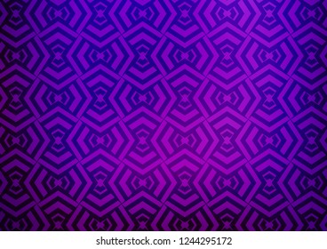 Light Purple vector background with straight lines. Blurred decorative design in simple style with lines. Backdrop for TV commercials.