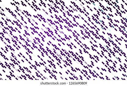 Light Purple vector background with straight lines. Lines on blurred abstract background with gradient. Pattern for websites, landing pages.