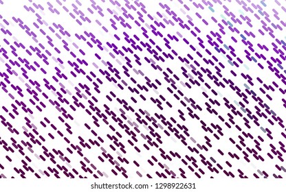 Light Purple vector background with straight lines. Modern geometrical abstract illustration with staves. Smart design for your business advert.