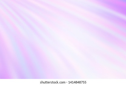 Light Purple vector background with straight lines. Shining colored illustration with sharp stripes. Pattern for ad, booklets, leaflets.