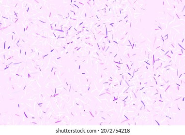 Light Purple vector background with straight lines. Colorful shining illustration with lines on abstract template. Template for your beautiful backgrounds.