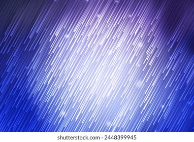 Light Purple vector background with straight lines. Glitter abstract illustration with colorful sticks. Template for your beautiful backgrounds.