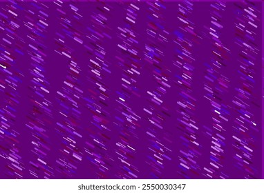 Light Purple vector background with straight lines. Modern geometrical abstract illustration with staves. Backdrop for TV commercials.