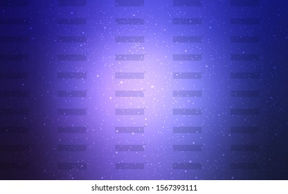 Light Purple vector background with stright stripes. Glitter abstract illustration with colorful sticks. Pattern for ads, posters, banners.