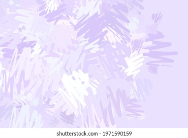 Light Purple vector background with stright stripes. Lines on blurred abstract background with gradient. Pattern for ad, booklets, leaflets.