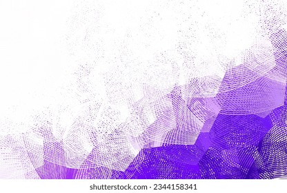 Light Purple vector background with stright stripes. Glitter abstract illustration with colorful sticks. Best design for your ad, poster, banner.