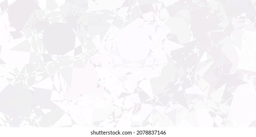 Hellvioletter Vektorhintergrund mit Dreiecken. Illustration mit abstrakten bunten Dreiecksformen. Design für Ihre Bildschirmhintergründe.