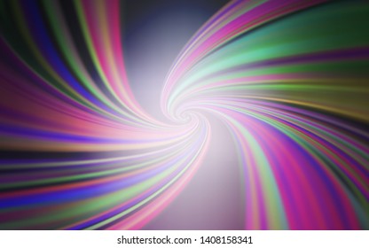 Light Purple vector background with wry lines. Brand new colorful illustration in simple style. Pattern for your business design.