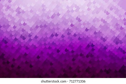 Light Purple vector bandy template. Curved geometric sample with gradient.  The textured pattern can be used for background.