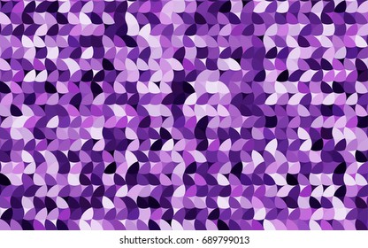 Light Purple vector banner with circles, spheres. Abstract spots. Background of Art bubbles in halftone style with colored gradient.