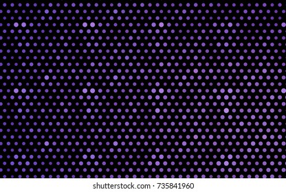 Light Purple vector banner with circles, spheres. Abstract spots. Background of Art bubbles in halftone style with colored gradient.
