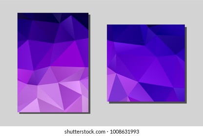Light Purple vector banner for websites. Booklet with textbox on colorful abstract background. Pattern for beautiful business cards, folders.