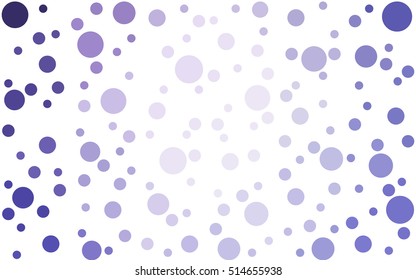 Light Purple Vector banners banners set of circles, spheres. Network design, technology science, vector illustration