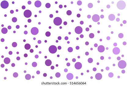 Light Purple Vector banners banners set of circles, spheres. Network design, technology science, vector illustration