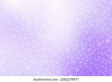 Light Purple vector Beautiful colored illustration with blurred circles in nature style. Abstract illustration with colored bubbles in nature style. Elegant design for wallpapers.