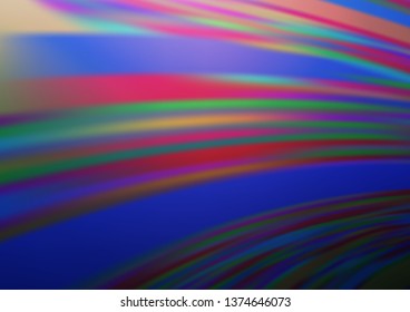 Light Purple vector blur pattern. Modern geometrical abstract illustration with gradient. The template for backgrounds of cell phones.