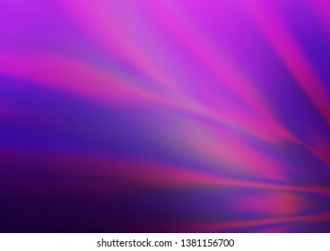 Light Purple vector blur pattern. Creative illustration in halftone style with gradient. The blurred design can be used for your web site.