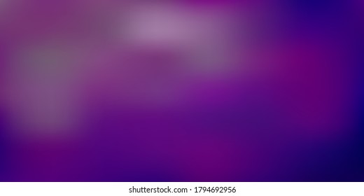 Light purple vector blurred backdrop. Colorful gradient abstract illustration in blur style. Background for web designers.