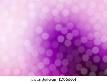 Light Purple vector blurred background. Glitter abstract illustration with an elegant design. Brand new style for your business design.