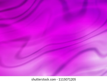 Light Purple vector blurred bright background. A vague abstract illustration with gradient. Brand new style for your business design.