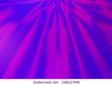 Light Purple vector blurred bright background. A completely new color illustration in a bokeh style. The template for backgrounds of cell phones.