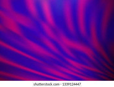 Light Purple vector blurred bright background. Modern geometrical abstract illustration with gradient. The template can be used for your brand book.