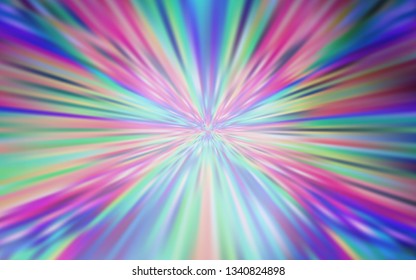 Light Purple vector blurred bright template. Glitter abstract illustration with gradient design. New style for your business design.