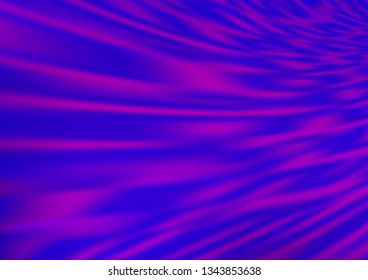 Light Purple vector blurred bright template. Colorful illustration in abstract style with gradient. A new texture for your design.