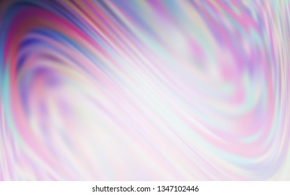 Light Purple vector blurred bright pattern. Glitter abstract illustration with gradient design. Blurred design for your web site.