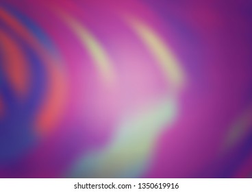 Light Purple vector blurred bright pattern. Glitter abstract illustration with an elegant design. The template for backgrounds of cell phones.
