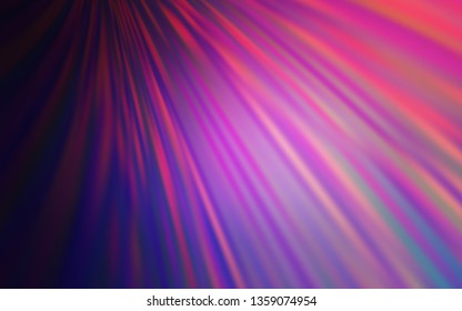 Light Purple vector blurred bright template. Abstract colorful illustration with gradient. Blurred design for your web site.