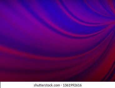 Light Purple vector blurred bright pattern. Shining colorful illustration in a Brand new style. The elegant pattern for brand book.