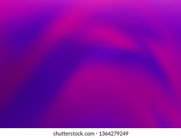 Light Purple vector blurred bright background. A vague abstract illustration with gradient. A new texture for your design.