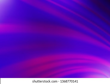 Light Purple vector blurred bright background. A completely new color illustration in a bokeh style. A new texture for your design.
