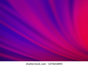 Light Purple vector blurred bright pattern. Colorful illustration in blurry style with gradient. The template can be used for your brand book.