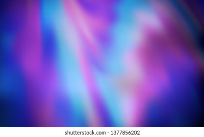 Light Purple vector blurred bright pattern. Glitter abstract illustration with gradient design. Completely new design for your business.