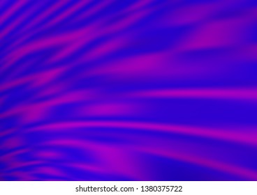 Light Purple vector blurred bright background. Colorful abstract illustration with gradient. Brand new design for your business.