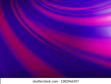 Light Purple vector blurred bright template. A vague abstract illustration with gradient. The elegant pattern for brand book.