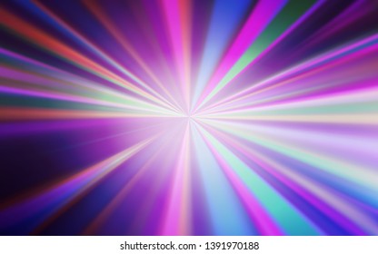 Light Purple vector blurred bright template. Glitter abstract illustration with gradient design. New way of your design.