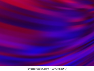 Light Purple vector blurred bright template. An elegant bright illustration with gradient. The template can be used for your brand book.