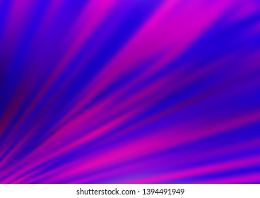Light Purple vector blurred bright pattern. Shining colorful illustration in a Brand new style. Brand new design for your business.