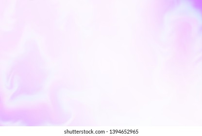 Light Purple vector blurred bright pattern. Glitter abstract illustration with gradient design. The best blurred design for your business.